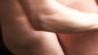 Rough Sex - Dominatrix Treats Her Slave With Riding Leather Booted Feet And Fucks Him Hard