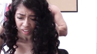 Erotic Roleplay - Black Cop & Sex Kitten Doll Fucked Hard By Officer
