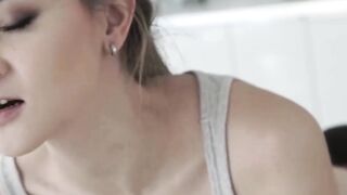Ass-Fucking Rim Job with Anal Sex - Older Guy Fucks Teen Girl