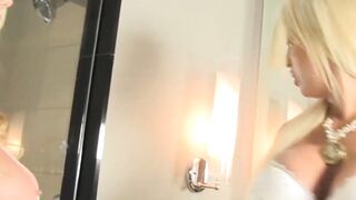 3some Frenzy! Hot MILFs Alura Jensen & Karen Fisher Screaming Orgasmic Throat Fuck