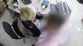 Attractive Blondie Katy Rose Gets Fucked By A Loan Agent In Office
