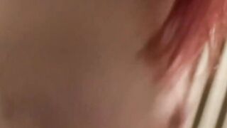 Busty Redhead VioletMonroe Fucks Old Man And Gets A Facial