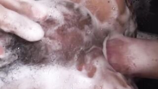 Transgender Babe June's Anal Play with Dildo & Blowjob - POV Style
