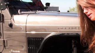 Car Wash Babes - Scene #3 - Hot Blonde Babe Gets Fucked By A Brunette