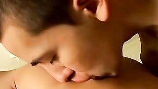 Skinny Twink's Facial Blow Job Adventure