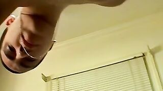 Skinny Twink's Facial Blow Job Adventure