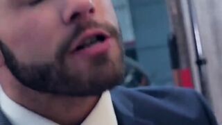 Two Suits Fuck Hard - Gay Office Romance