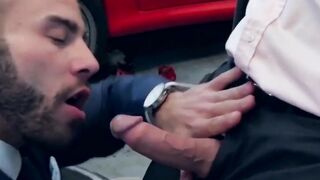 Two Suits Fuck Hard - Gay Office Romance