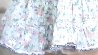 Japanese Babe Faces Peeing Challenge in Public