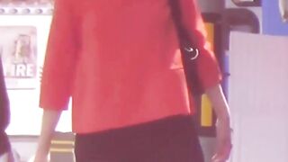 Japanese Babe Faces Peeing Challenge in Public