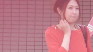Japanese Babe Faces Peeing Challenge in Public