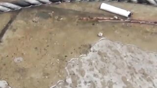 Japanese Babe Faces Peeing Challenge in Public