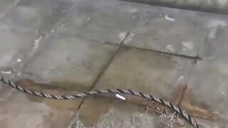 Japanese Babe Faces Peeing Challenge in Public
