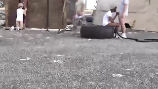 Group Sex Outdoor Orgy - Army Hunks Fuck Hard In Public