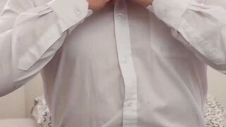 Foot Fetish Stroking His Big Dick And Showing Off Feet