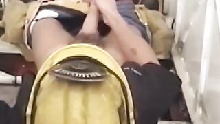Handsome Hunk's Massive Schlong Show - Close-Up Masturbation POV