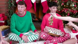 Christmas Gift - Double Facial on Two Hot Girls by Big Dick Studs