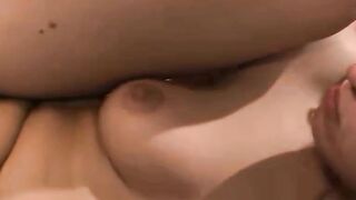 Teeny-Tiny Petite Girl Rides A Huge Monster Cock In POV