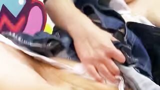 Jean's Confidential Naughtiness - Teasing Lingerie Striptease & Sensual Blowjob by Lucie Love