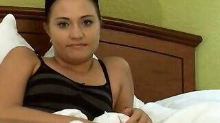 Brunette Babe Gives A Sensual Blowjob And Rides His Peckers To Orgasmic Heights