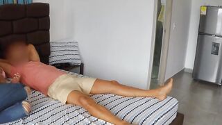 Big Booty Latino Girlfriend Rides Her Boy's Huge Dick - Exclusive Footage