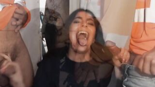 Angel Gosstossa's Hardcore Threesome - MILF Gets Fucked By A Group Of Guys