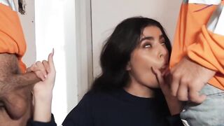 Angel Gosstossa's Hardcore Threesome - MILF Gets Fucked By A Group Of Guys