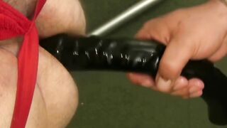 Hungry Bear" - Big & Bold Guy Fucked Hard By Muscular Stud With Massive Dick!
