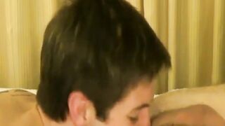Newbie James Essex Fucks Sluty Old-Timer Adam Rhodes in Hardcore Action