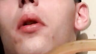 Smoking Hot Hunk Jerks Off While Smoke Fills The Room