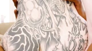 Nichole Sapphire's Ink-Filled Journey Through Body Art" or "Tatted Up Babe Gets Her Fix of Permanent Makeup