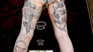 Nichole Sapphire's Ink-Filled Journey Through Body Art" or "Tatted Up Babe Gets Her Fix of Permanent Makeup