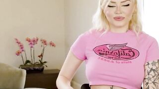 Nichole Sapphire's Ink-Filled Journey Through Body Art" or "Tatted Up Babe Gets Her Fix of Permanent Makeup