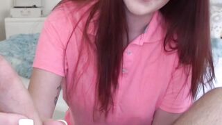 Teen Step-Daughter's First Time Facial - Older Man Fucks Her Hard
