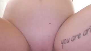 Teen Step-Daughter's First Time Facial - Older Man Fucks Her Hard