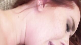 Teen Step-Daughter's First Time Facial - Older Man Fucks Her Hard