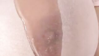 Japanese big tits beauty enjoys pleasant massage