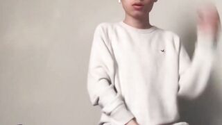 Sexy Young Latin Stud Strokes His Big Uncut Cock For A Hot Solo Jack Off