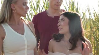 Ambersummer's Hard Core Fuck Fest - Hot Blonde Babe Rides Big Dick