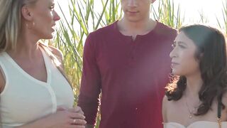 Ambersummer's Hard Core Fuck Fest - Hot Blonde Babe Rides Big Dick