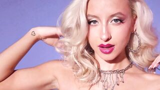 Big Boob Blondie Teen Stripper Pole Dance - Exotic Erotic Dancer