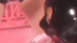FemDom BDSM Lesbians - Latex Mistress Dominates Submissive Slave Girl in Rough Sex