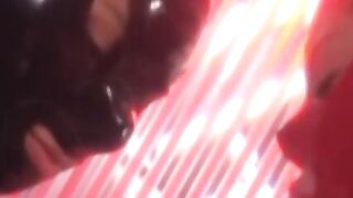 FemDom BDSM Lesbians - Latex Mistress Dominates Submissive Slave Girl in Rough Sex