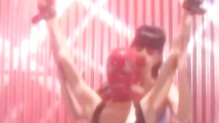FemDom BDSM Lesbians - Latex Mistress Dominates Submissive Slave Girl in Rough Sex