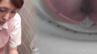 Exotic Japan - Steamy Pee Breaks of Beautiful Babe in High Heels