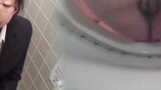 Exotic Japan - Steamy Pee Breaks of Beautiful Babe in High Heels