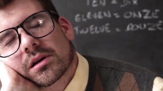 Powdered Pussies - Nerdy Guy Fucks Two Hot Babes