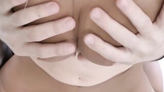 Big Boob Blondes Play Muscle Gods in Kinky Fetish Fantasy