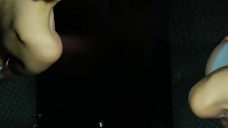 Blondie Bombshell - Blow Job Queen SAGE RABBIT in Glory Hole