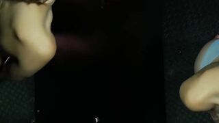 Blondie Bombshell - Blow Job Queen SAGE RABBIT in Glory Hole